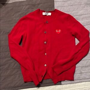 Comme des Garcons Red Sweater